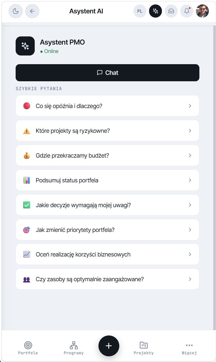 AI Insights – odpowiedz asystenta